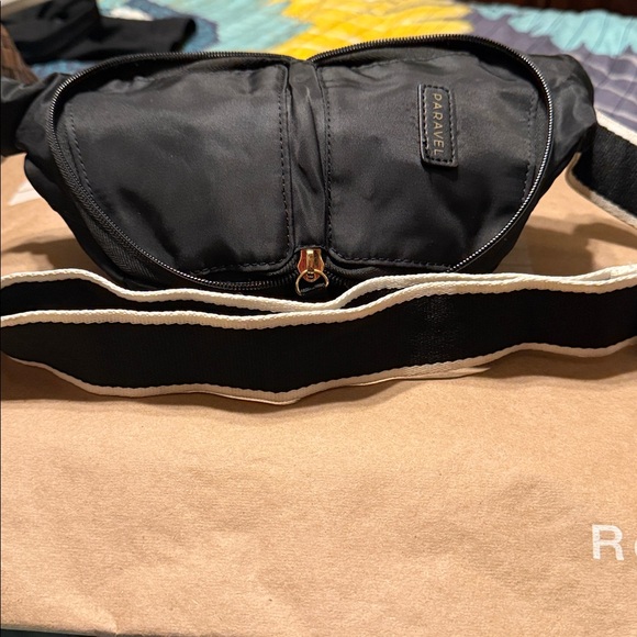 Black Paravel fold up Belt bag. - Picture 9 of 11